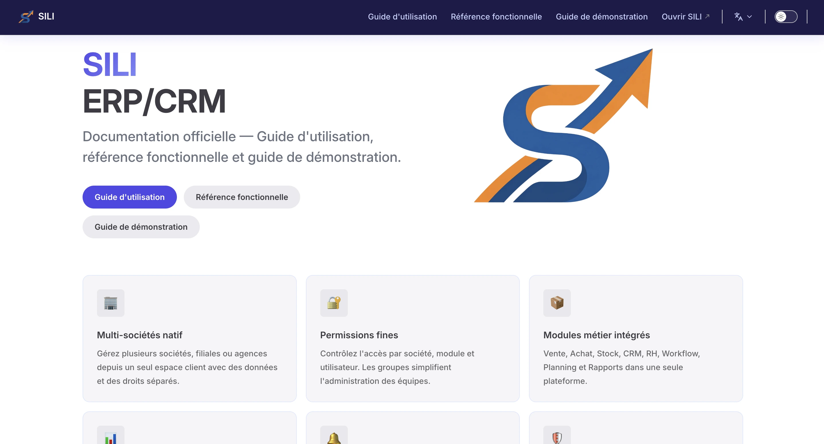 Documentation SILI ERP/CRM